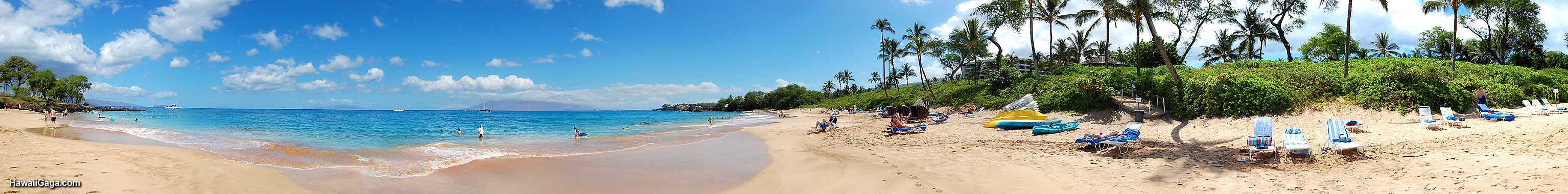 Maui Prince Hotel Beach panorama