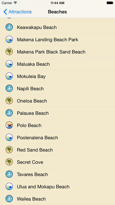 Maui GPS Tour Guide screenshot
