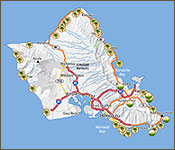 Interactive Map for Oahu