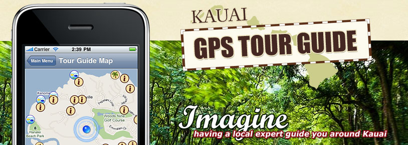 Kauai GPS Tour Guide iPhone app