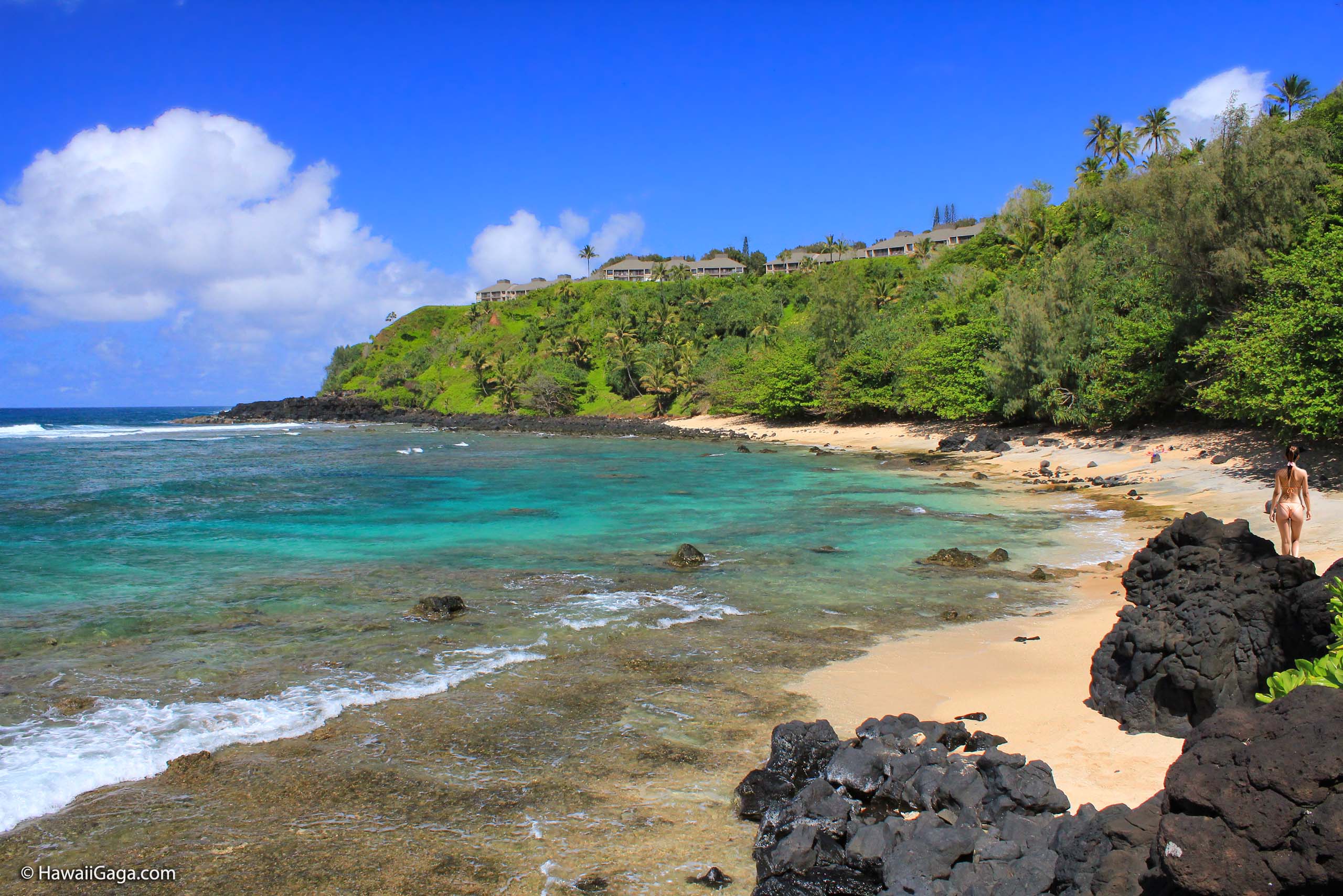 Pali Ke Kua Beach