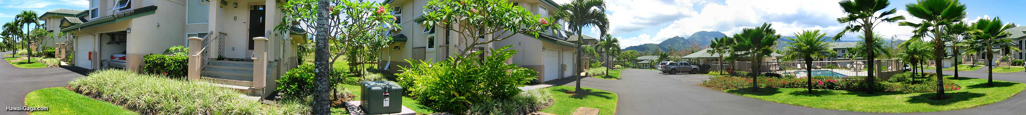 Villas of Kamalii panorama