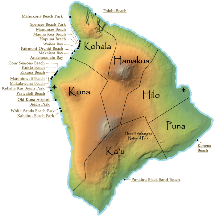 Big Island Beaches