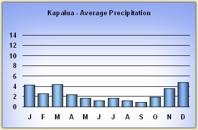 kapalua rainfall