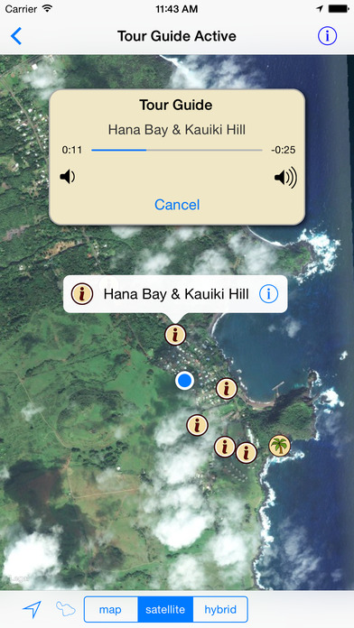 Maui GPS Tour Guide screenshot