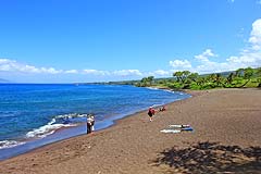 Makena Park Black Sand Beach thumbnail