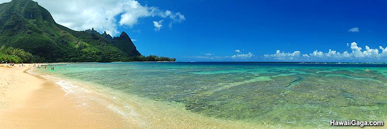 snorkeling at tunnels beach